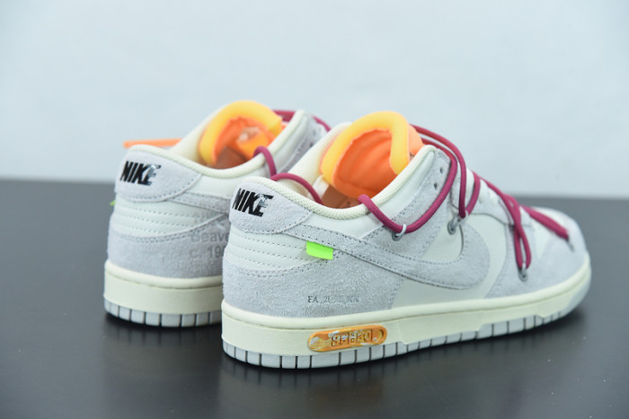 off-white x nike sb dunk low “35 of 50” ow dj0950-114