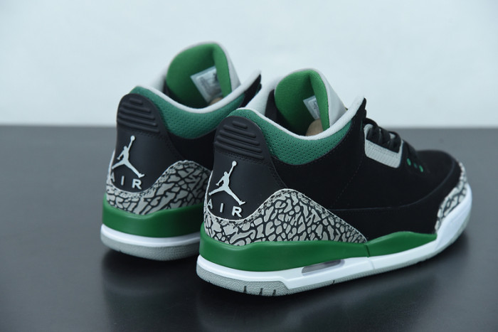 air jordan 3 pine green ct8532-030