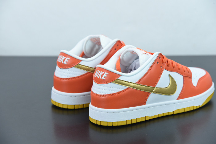 nike dunk low golden orange dq4690-800