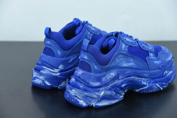 balcia triple s sneaker faded blue