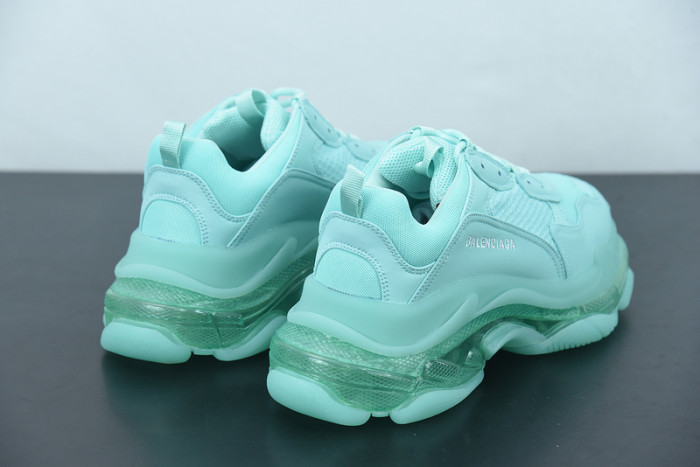 balcia triple s sneaker clear sole green