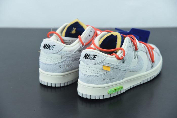 off-white x nike sb dunk low “13 of 50” ow dj0950-110