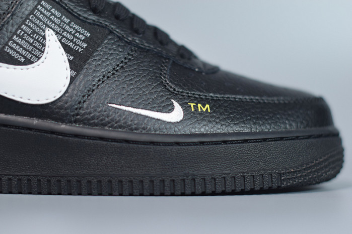 nike air force 1 low utility black white aj7747-001