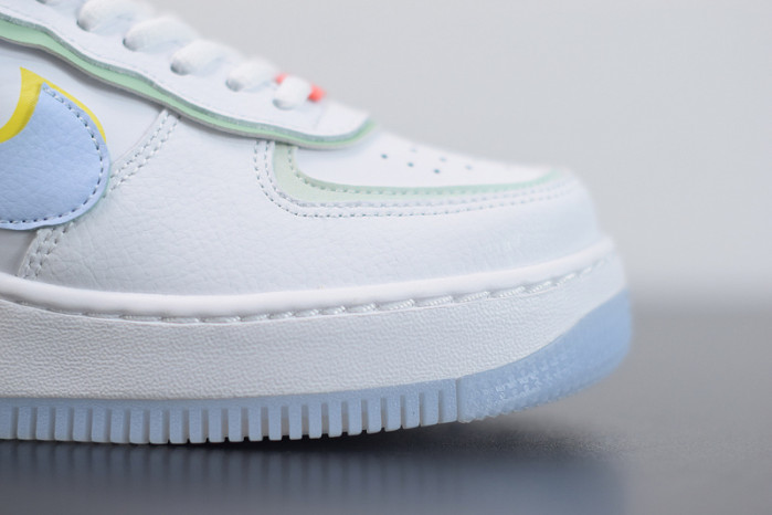 nike air force 1 shadow white hydrogen blue purple cw2630-141