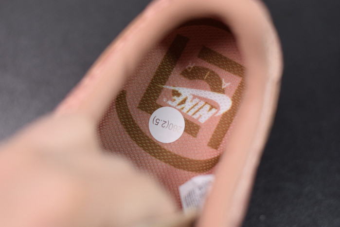 nike air force 1 low clot rose gold silk cj5290-600