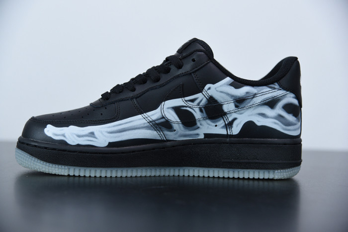 nike air force 1 low black skeleton bq7541-001