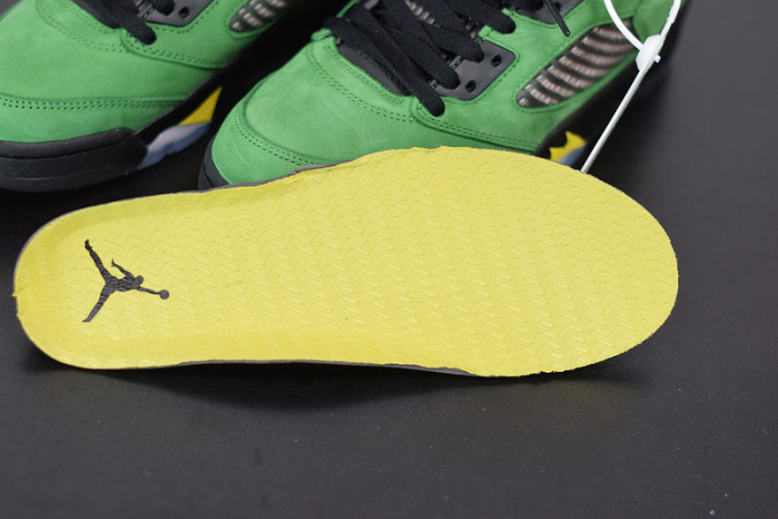 air jordan 5 oregon green ck6631-307