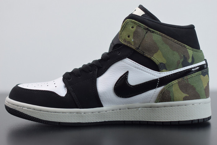 air jordan 1 mid camo cw5490-001