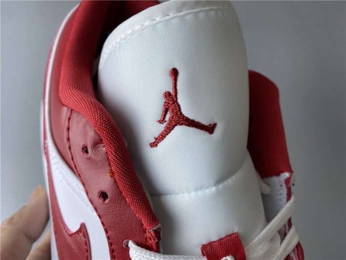 air jordan 1 low gym red white 553558-611