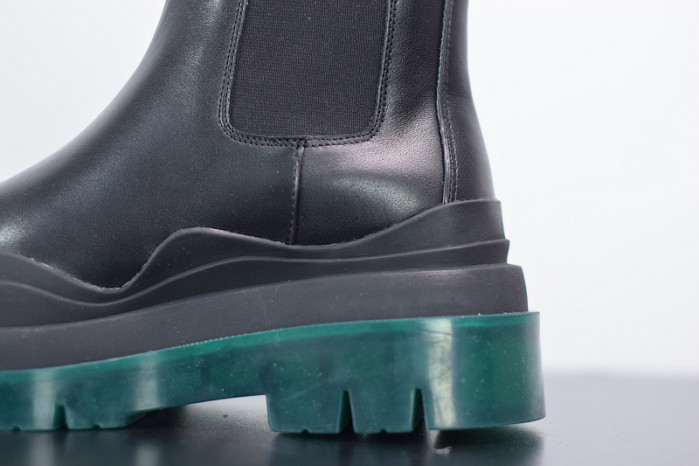 Bo*te*ga ve*ne*ta chelsea tire leather high boot