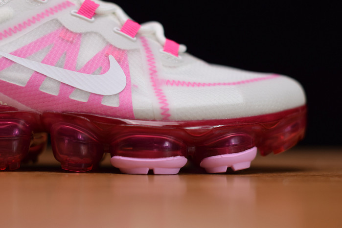 nike air vapormax 2019 summit white pink rise ar6632-105