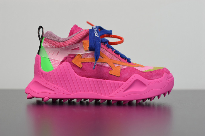off-white c/o odsy-1000 sneakers rose red