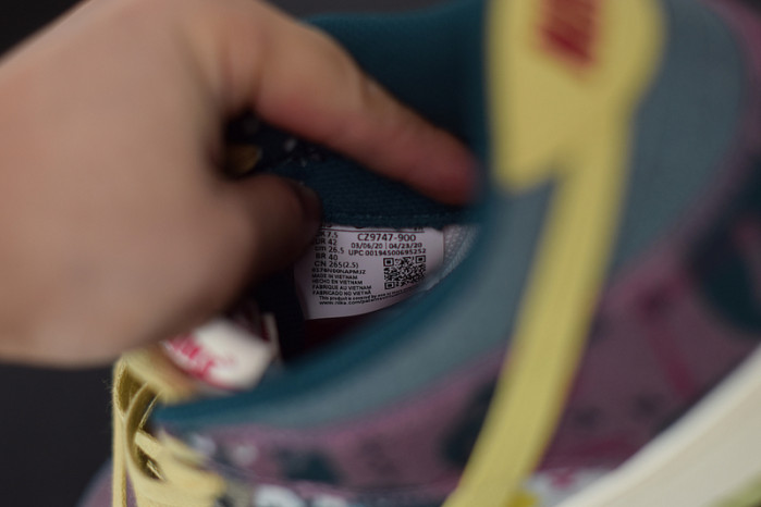 nike dunk low "lemon wash" cz9747-900