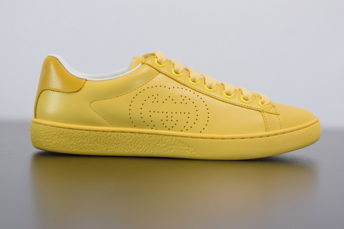 gci low top sneaker yellow g011
