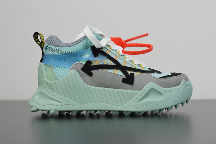 off-white c/o odsy-1000 sneakers green