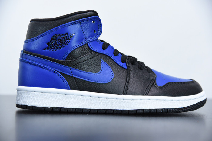 air jordan 1 mid “hyper royal” 554724-077