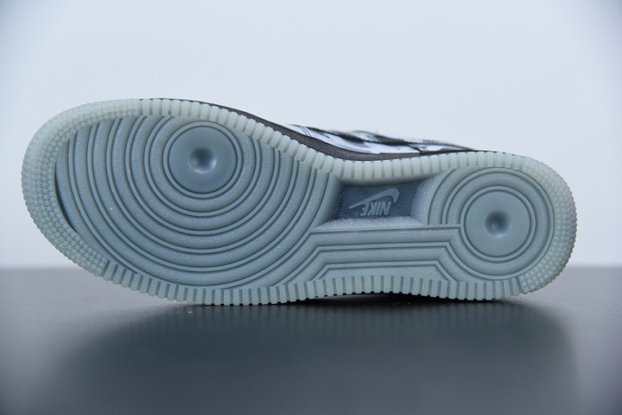 nike air force 1 low black skeleton bq7541-001