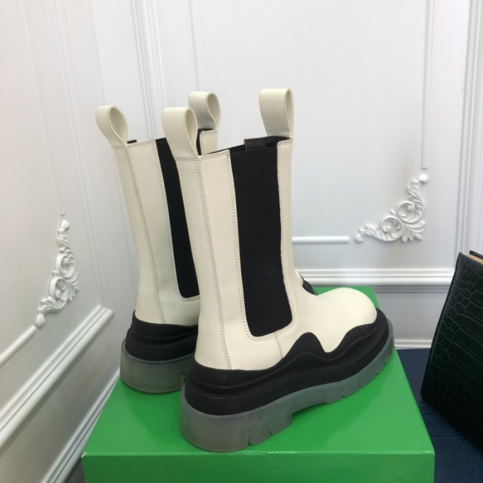 Bottega Veneta Chelsea Tire Leather high Boot