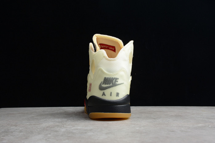air jordan 5 retro off-white sail dh8565-100