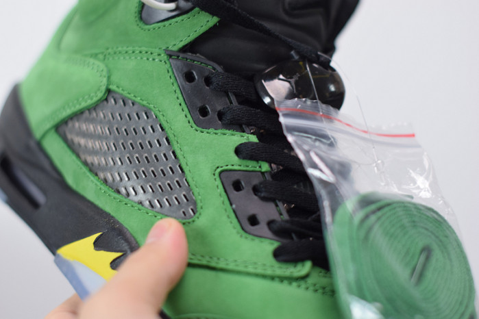 air jordan 5 oregon green ck6631-307