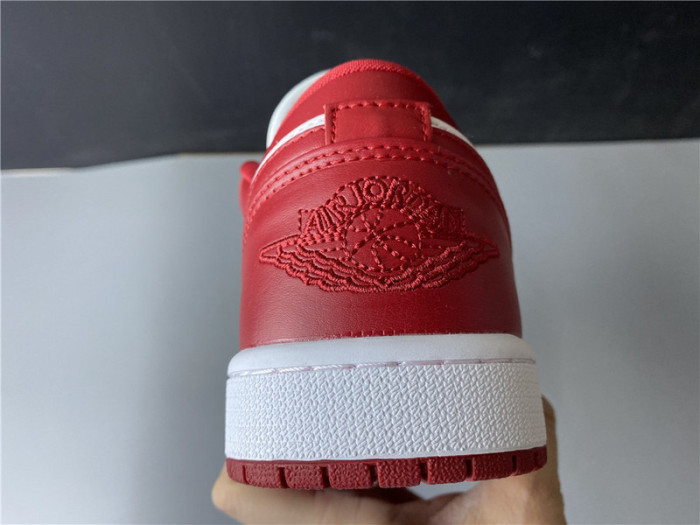 air jordan 1 low gym red white 553558-611