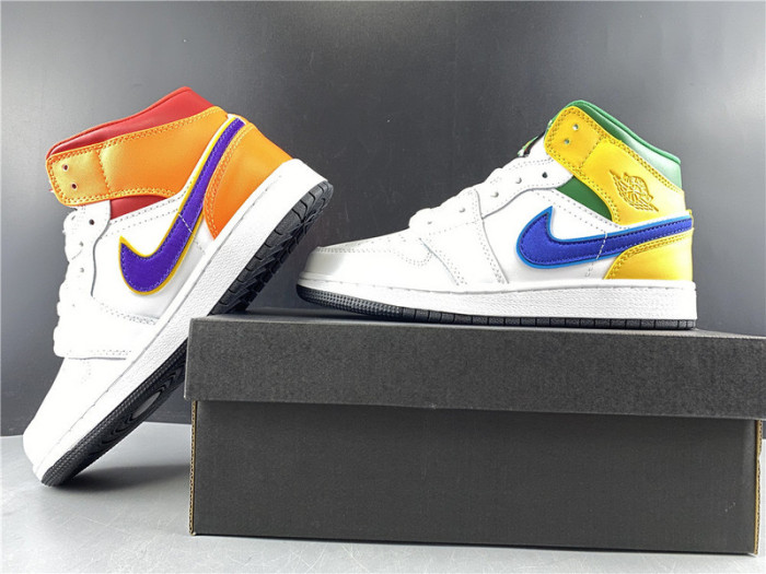 air jordan 1 mid alternate multi-color 554725-128