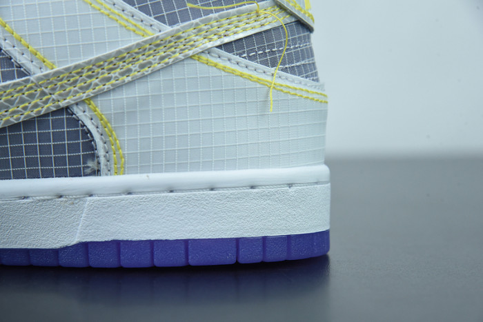 nike dunk low union passport pack grey purple dj9649-500