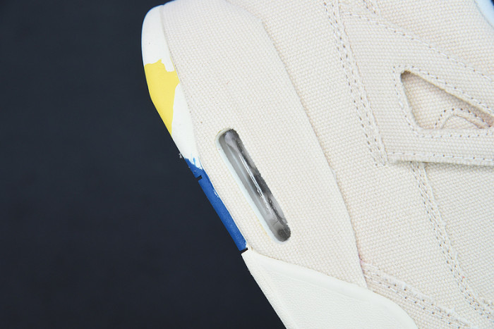 air jordan 4 retro blank canvas dq4909-100