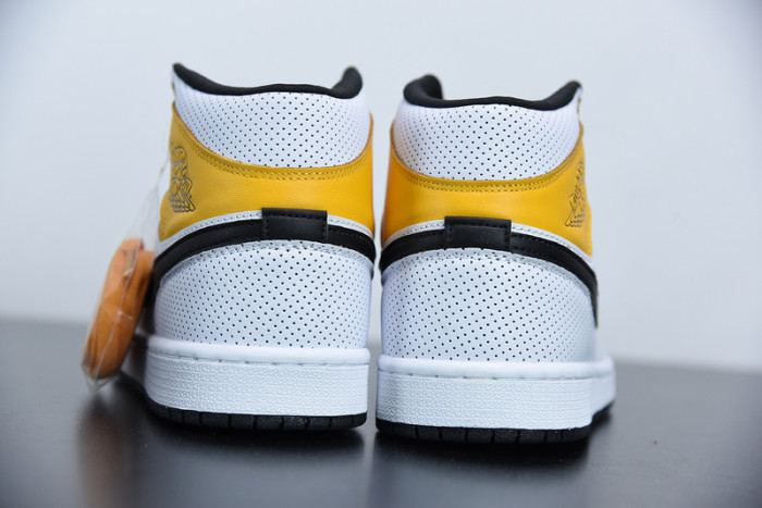 air jordan 1 mid “university gold” bq6472-107