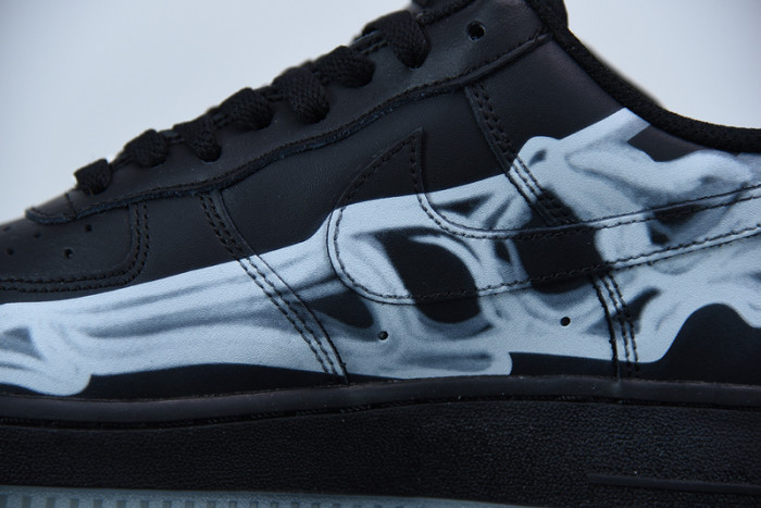 nike air force 1 low black skeleton bq7541-001