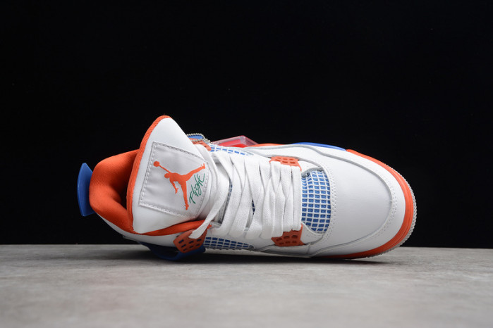 air jordan 4 retro og white blue orange 308497-171