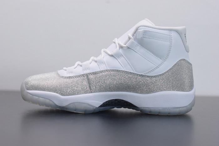 air jordan 11 retro white metallic silver ar0715-100