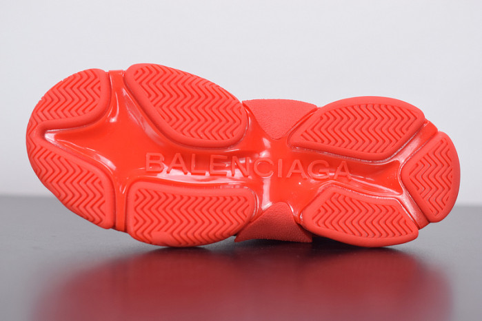 balcia triple s all over logo red 524039 w2fa1 7632