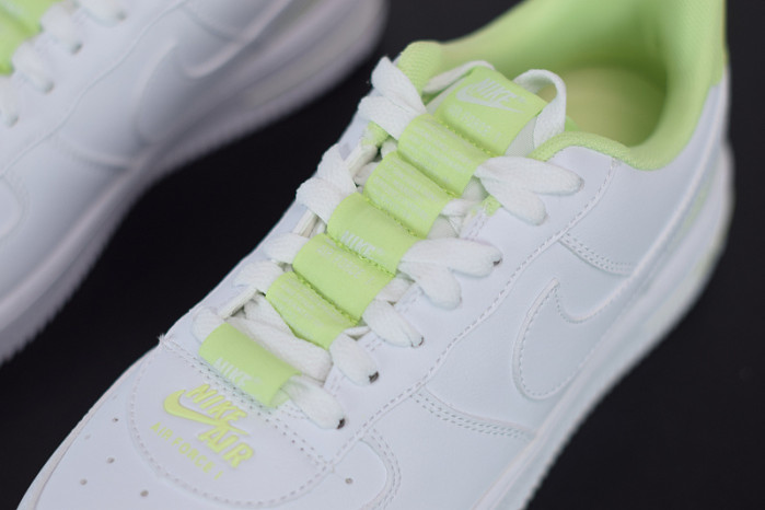 nike air force 1 low double air low white barely volt cj1379-101