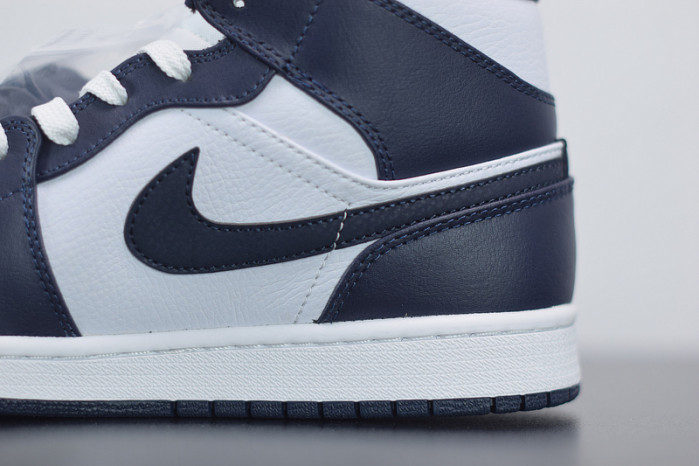 air jordan 1 mid white metallic gold obsidian 554724-174