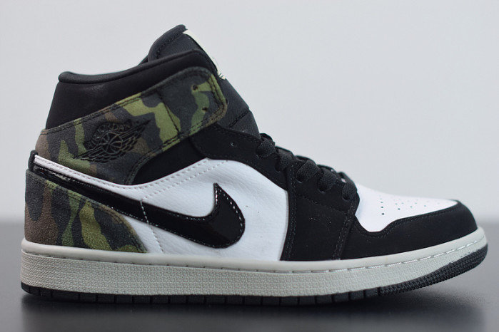 air jordan 1 mid camo cw5490-001