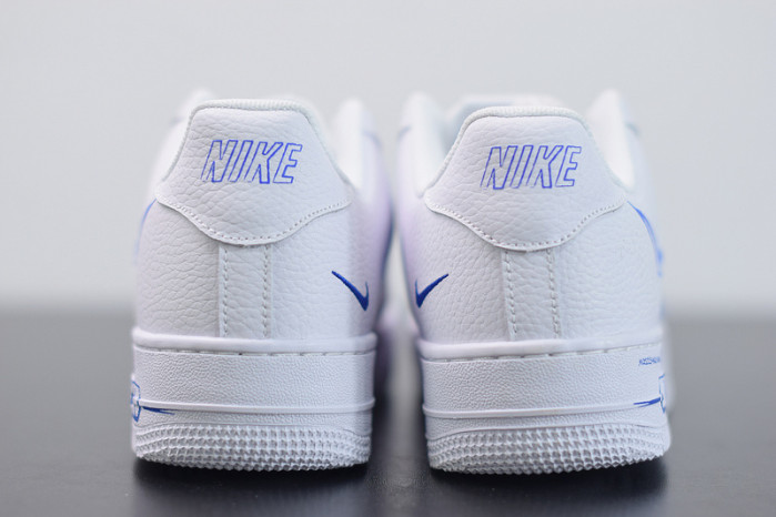 nike air force 1 low sketch white royal cw7581-100