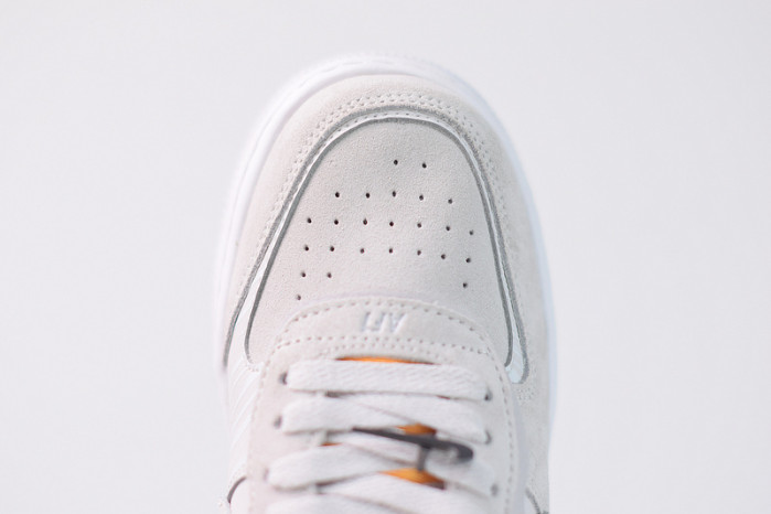 nike air force 1 shadow vast grey laser orange cu3446-001