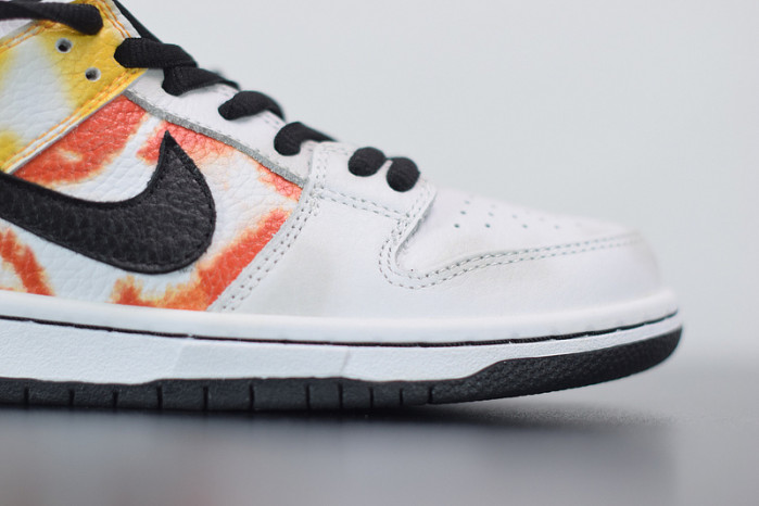 nike sb dunk low raygun tie-dye white bq6832-101