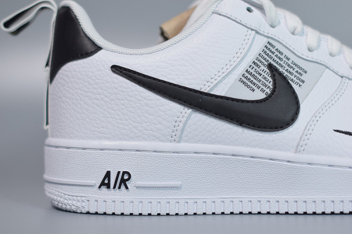 nike air force 1 low utility white black aj7747-100