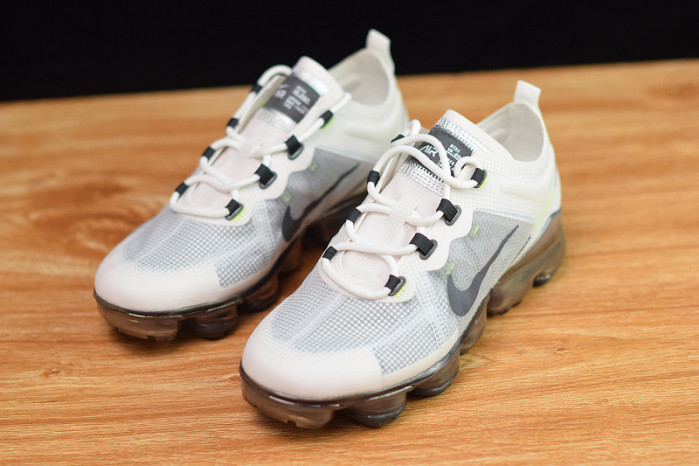 nike air vapormax 2019 premium white platinum tint lime blast at6810-100