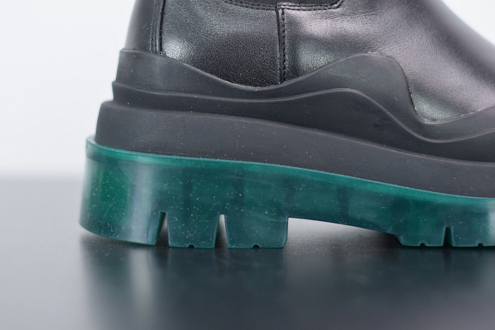 Bo*te*ga ve*ne*ta chelsea tire leather high boot