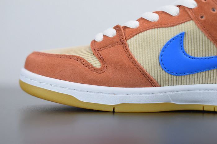 nike sb dunk low corduroy dusty peach bq6817-201