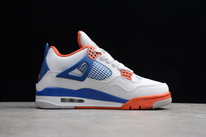 air jordan 4 retro og white blue orange 308497-171