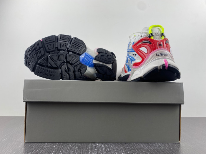 balcia runner white red blue