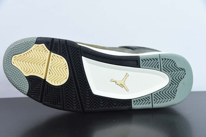 air jordan 4 retro " olive canvas" fb9927-200