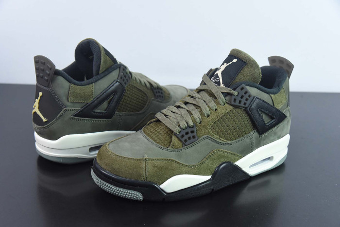 air jordan 4 retro " olive canvas" fb9927-200