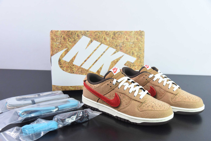 nike dunk low sp clot cork fn0317-121
