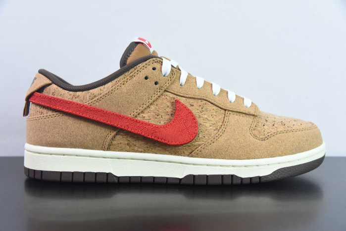 nike dunk low sp clot cork fn0317-121