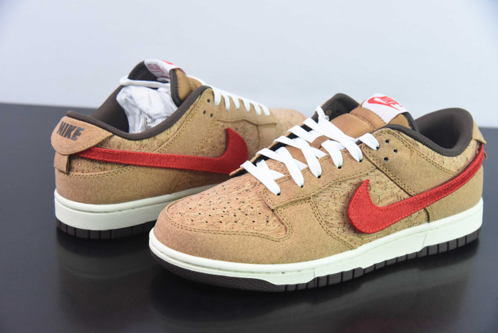 nike dunk low sp clot cork fn0317-121